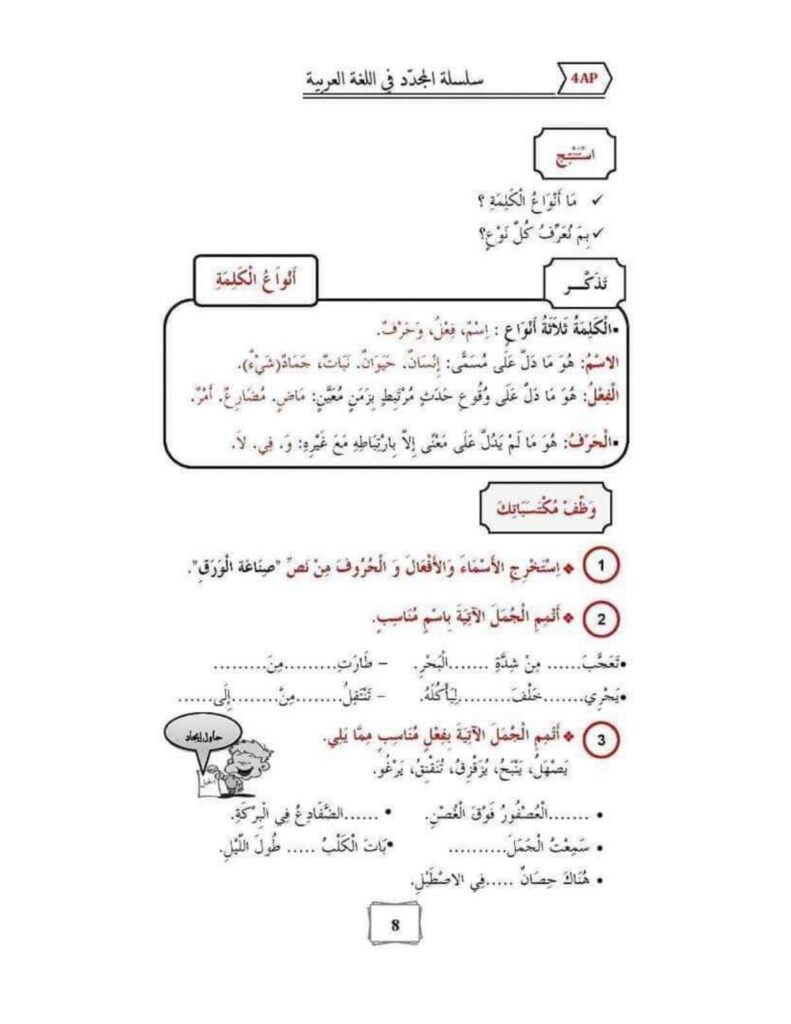 القواعد الأساسية للنحو والصرف 3