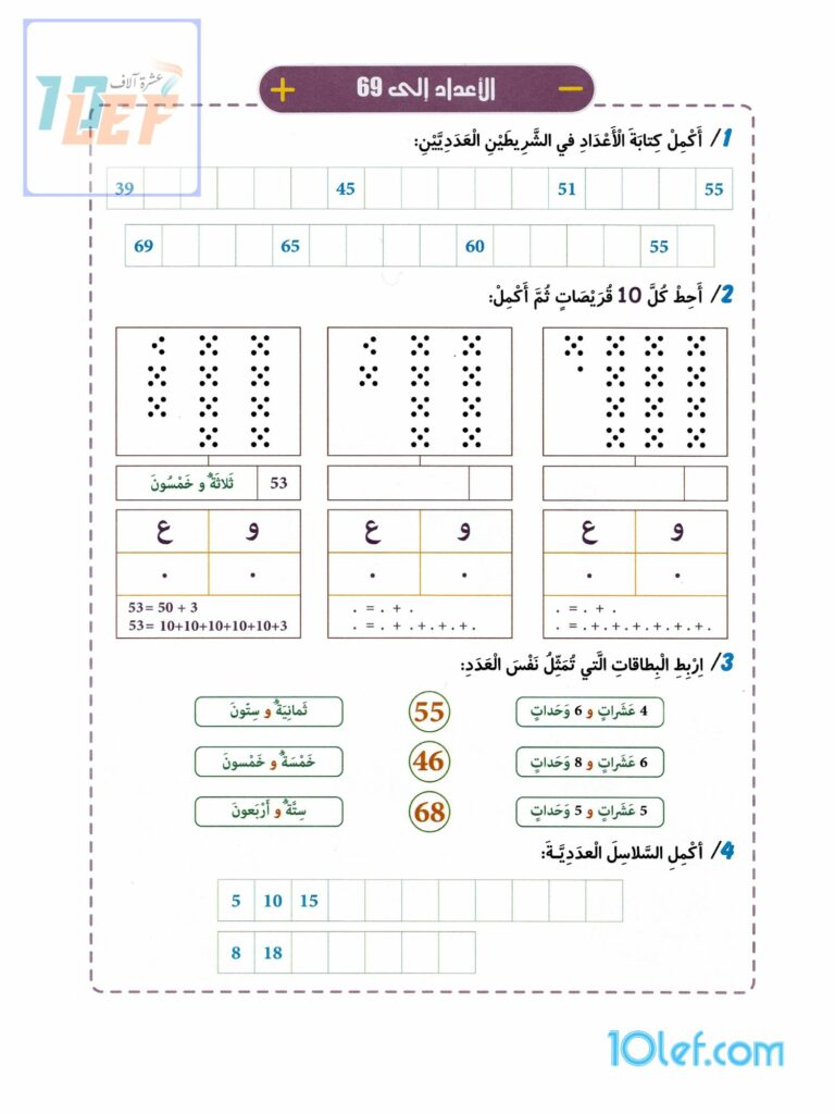 تمارين رياضيات