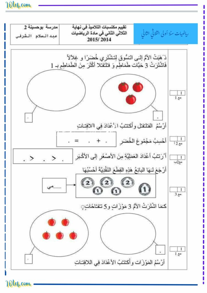 مسائل القطع النقدية