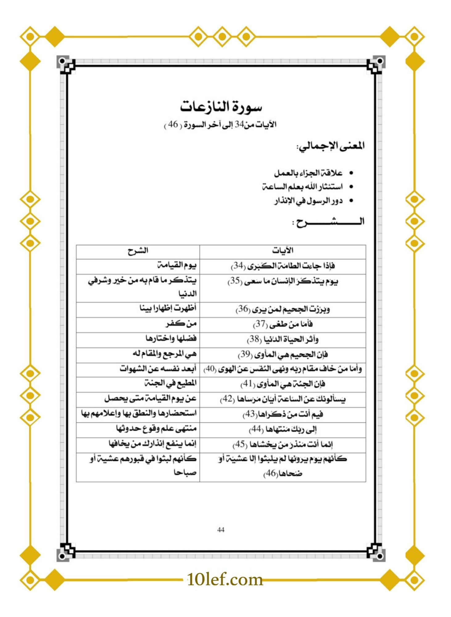 كتاب المعلم تربية اسلامية سنة سادسة