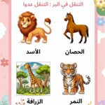 بحث حول تنقل الحيوانات سنة اولى ابتدائي