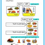 التغذية عند الانسان سنة اولى