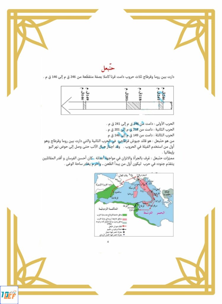 تلخيص تاريخ سنة خامسة pdf